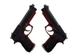 Dual Berettas | Panther (Minimal Wear)