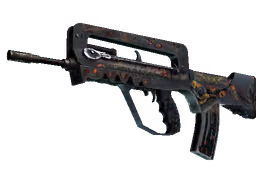 FAMAS | Eye of Athena (Battle-Scarred)