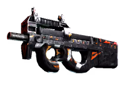P90 | Vent Rush (Well-Worn)