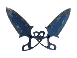 ★ Shadow Daggers | Bright Water (Battle-Scarred)