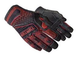 ★ Specialist Gloves | Crimson Kimono (Well-Worn)